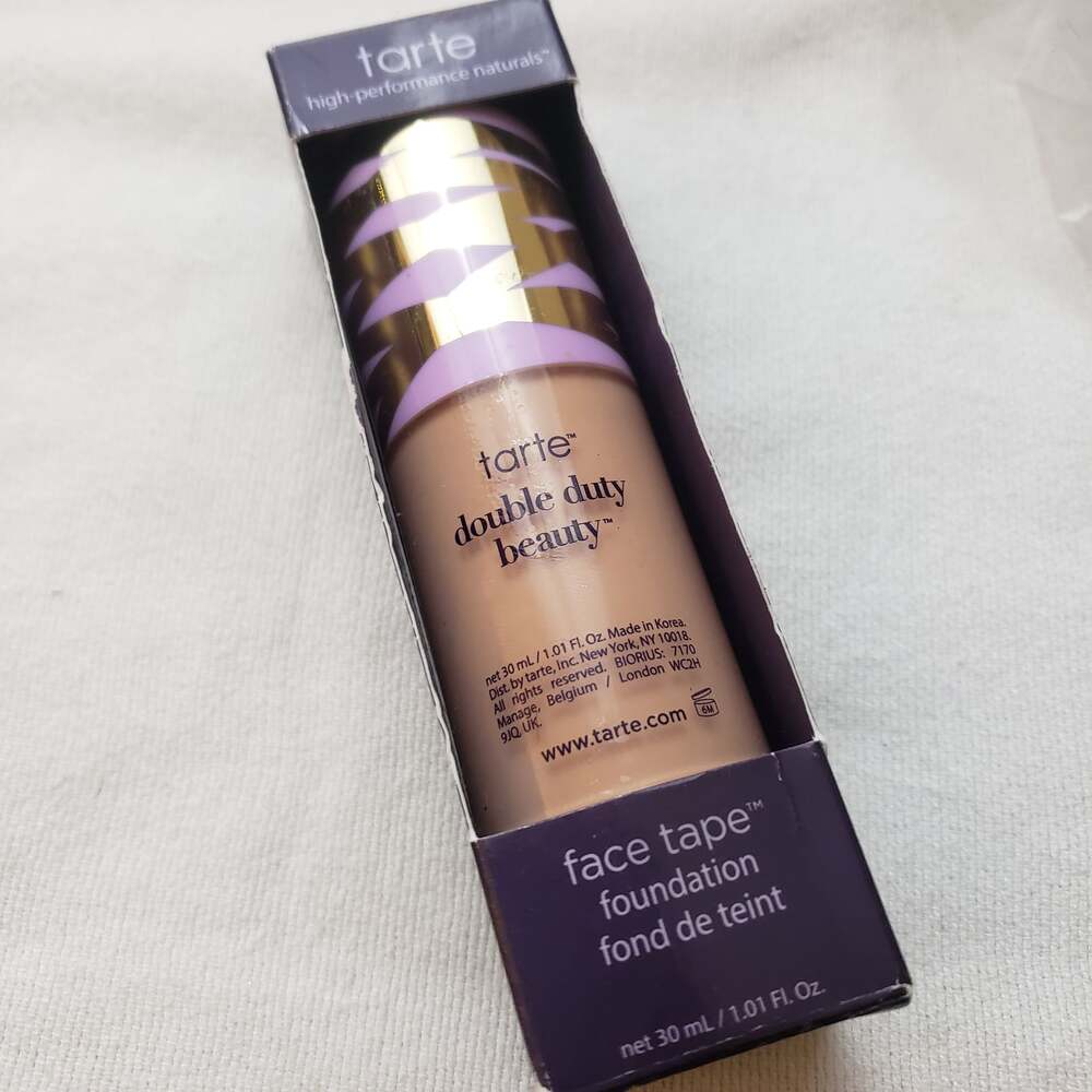 Tarte Face Tape Vegan foundation 22B Light Beige Full Size 1.0oz NIB